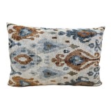 VELVET IKAT PILLOW COVER MIX PATCH Q7